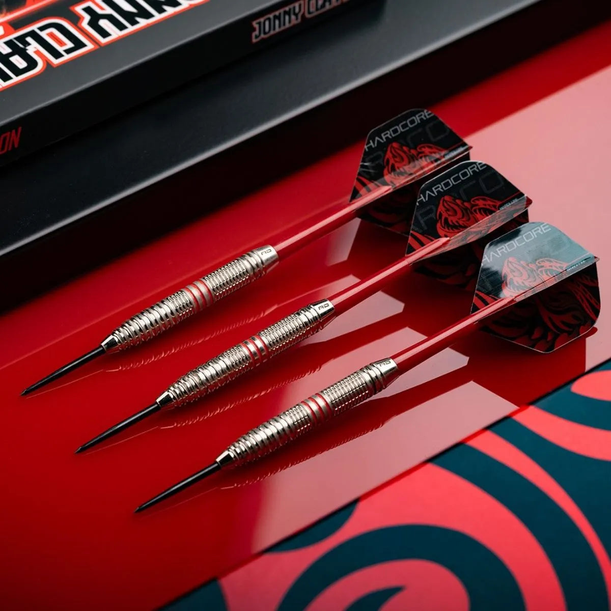 Red Dragon Jonny Clayton SE Brass Steel Tip Darts-6-21 GRAM-Premier Darts