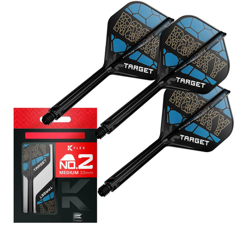 Target Darts Josh Rock K-Flex Flight System No2-11-Medium-Premier Darts