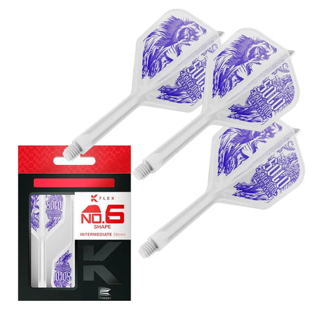 Target Japan Keita Ono Solo K-Flex Flight System No6-8-Intermediate-Premier Darts