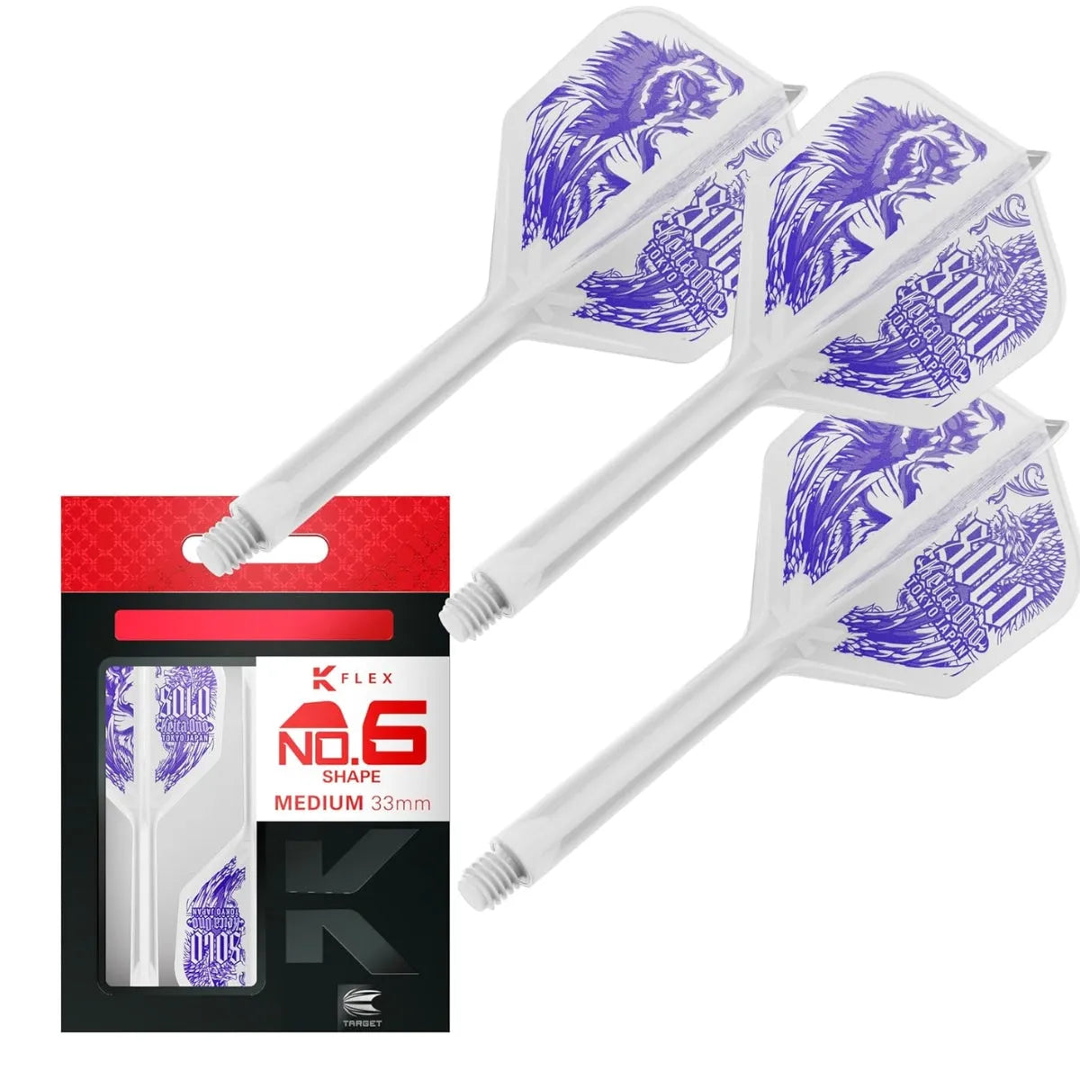 Target Japan Keita Ono Solo K-Flex Flight System No6 – Premier Darts Target Japan Keita Ono Solo K-Flex Flight System No6 – Premier Darts
