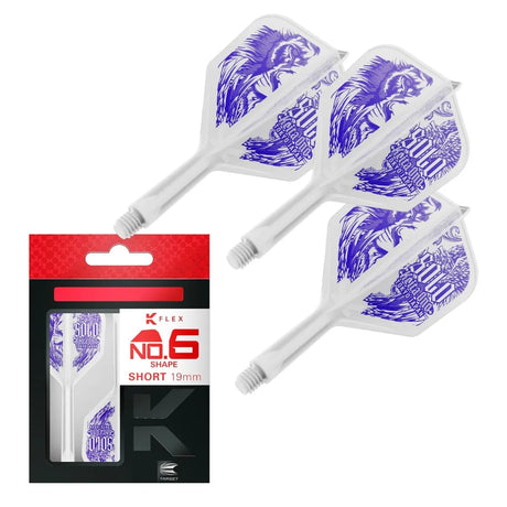 Target Japan Keita Ono Solo K-Flex Flight System No6-7-Short-Premier Darts
