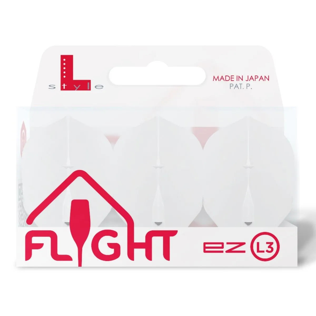 L-Style Darts L-Flight EZ L3 Flights-8-Black-Premier Darts