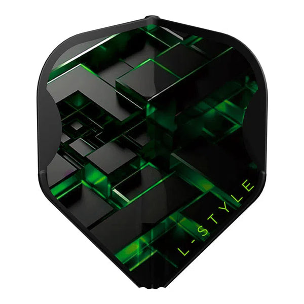 L-Style Franz Rotzch L-Flight EZ L1 Standard Flights - Black-1-Premier Darts