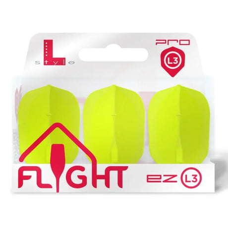 L-Style L-Flight EZ L3 Neon Yellow Flights