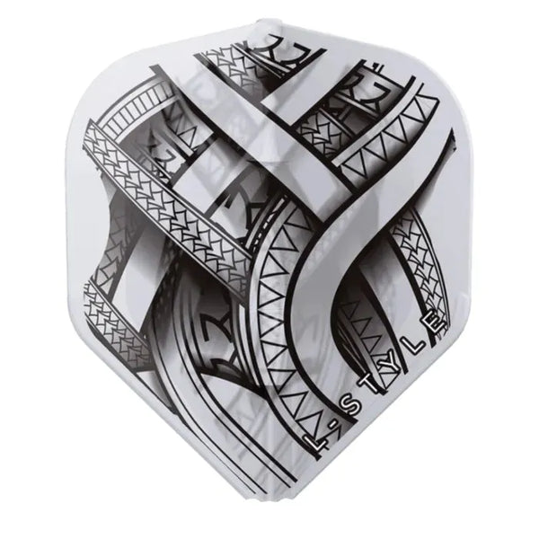 L-Style - L-Flights EZ L1 Mike De Decker Type A - Black Flights-1-Premier Darts