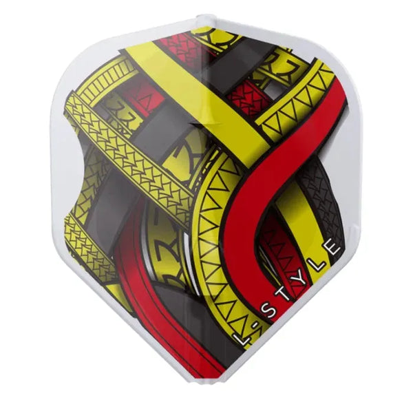 L-Style - L-Flights EZ L1 Mike De Decker Type A - White Belgium-1-Premier Darts