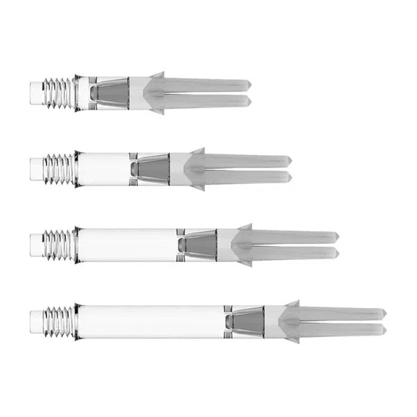 L-Style L-Shaft Silent Straight Clear Darts Shafts-1-Clear-Short-Premier Darts