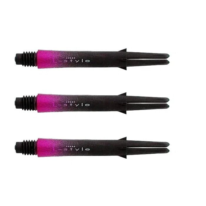L-Style L-Shafts Lock Straight Two Tone Shafts Carbon - 260 Intermediate