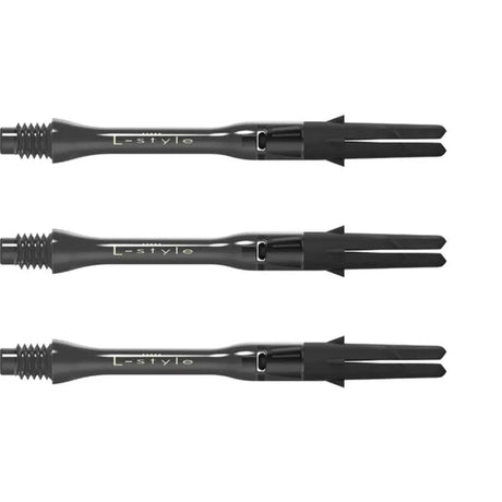 L-Style - L-Shafts Slim Locked Carbon Shafts-3-Black-Medium-Premier Darts