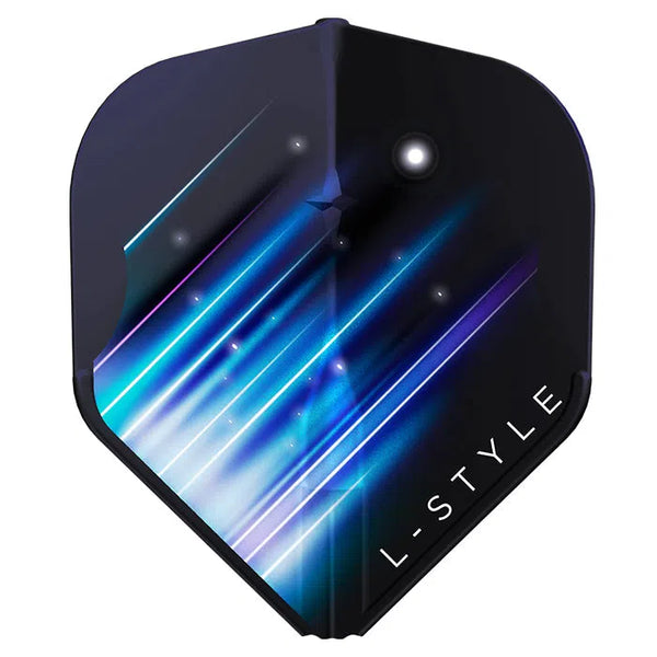 L-Style L1 EZ Niels Zonneveld Standard Flights - Black-1-Premier Darts