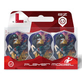 L-Style L1EZ Ricardo Perez White Signature Champagne Darts Flights