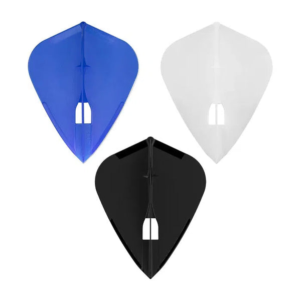 L-Style L4 PRO Kite Dart Flights-1-Black-Premier Darts