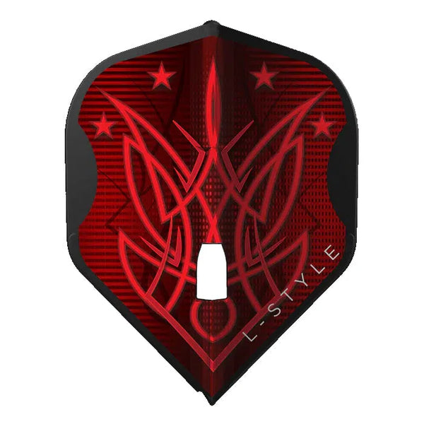 L-Style Lisa Ashton L1 PRO BLACK V3 Signature Champagne Darts Flights-1-Premier Darts