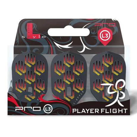 L-Style Lukas Wenig L-Flight PRO L3 Standard Flights - Black