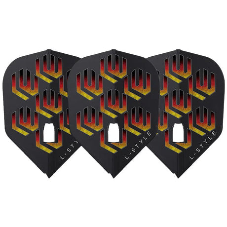 L-Style Lukas Wenig L-Flight PRO L3 Standard Flights - Black