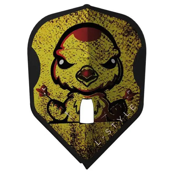 L-Style Lylian le Calvez L-Flight PRO L3 Standard Flights - Black-1-Premier Darts