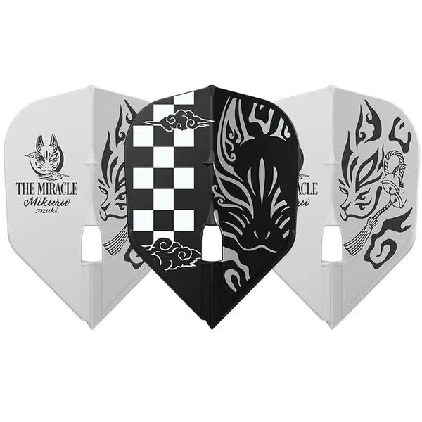 L-Style Mikuru Suzuki V6 Type A L-Flight PRO L3 Standard Flights - Mix-1-Premier Darts