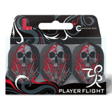 L-Style Darts L-Flight PRO L1 Ryan Searle V3 Clear Black Flights-3-Premier Darts