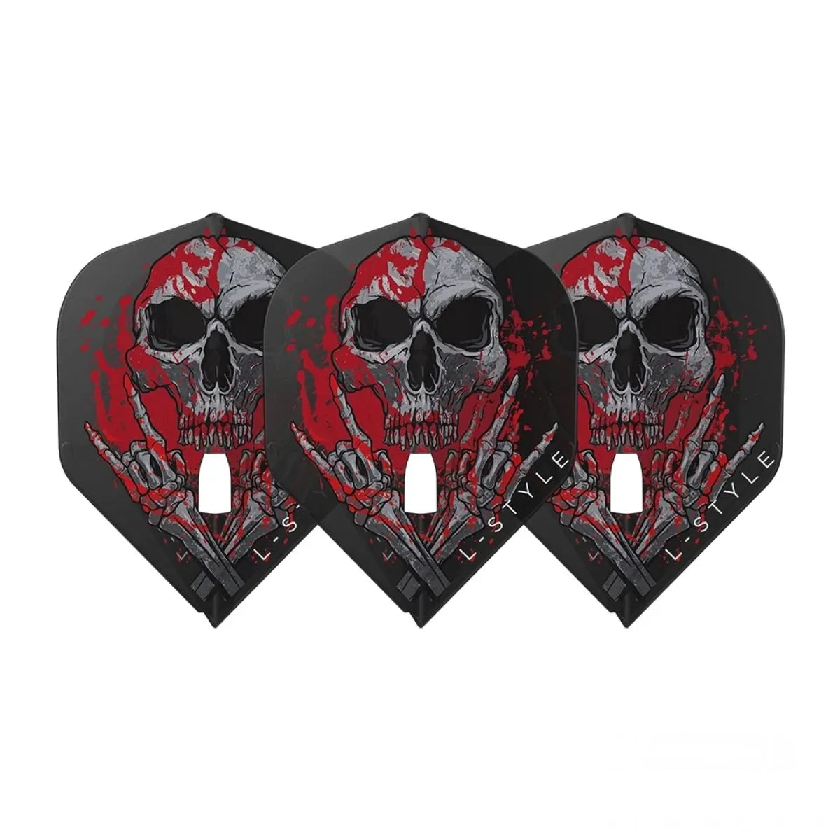 L-Style Darts L-Flight PRO L1 Ryan Searle V3 Clear Black Flights-2-Premier Darts