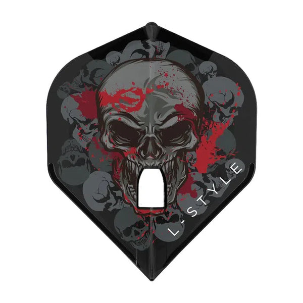 L-Style Ryan Searle V2 L-Flight PRO L1 Standard Flights - Clear Black-1-Premier Darts