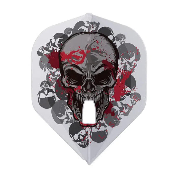 L-Style Ryan Searle V2 L-Flight PRO L1 Standard Flights - Clear White-1-Premier Darts