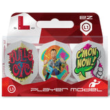 L-Style Wayne Mardle L1 EZ Type C White Darts Flights