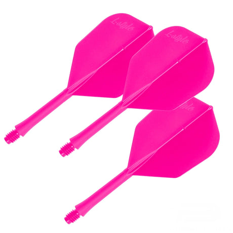 L-Style BarFlight L3 2BA Flight and Shaft System-11-Neon Pink-Premier Darts