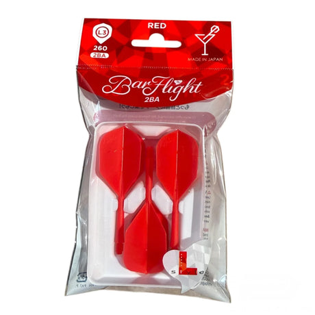 L-Style BarFlight L3 2BA Flight and Shaft System-16-Black-Premier Darts