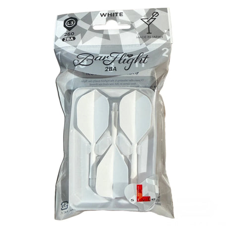 L-Style BarFlight L3 2BA Flight and Shaft System-18-Black-Premier Darts