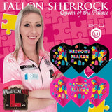 L-Style Darts L-Flight PRO L1 Fallon Sherrock V2 Pink Flights-5-Premier Darts