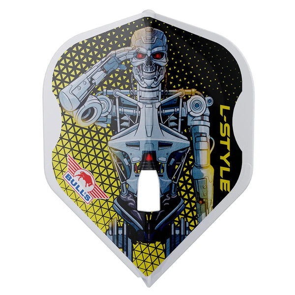 L-Style Marvin van Velzen L1 PRO Clear White Dart Flights-1-Premier Darts