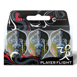 L-Style Marvin van Velzen L1 PRO Clear White Dart Flights