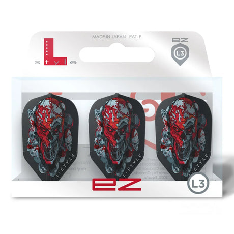 L-Style L3 EZ-Flights - Ryan Searle V4 - Black-3-Premier Darts