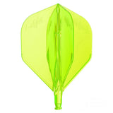 L-Style Darts L-System L1 Replacement Flight - Single-6-Neon Yellow-Premier Darts