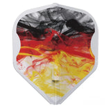 L-Style Darts L-Flight EZ L1 RYB Series V1 Type D Flights-4-Clear-Premier Darts