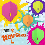 L-Style Darts L-Flight PRO KAMI L1 Neon Flights-2-Green-Premier Darts