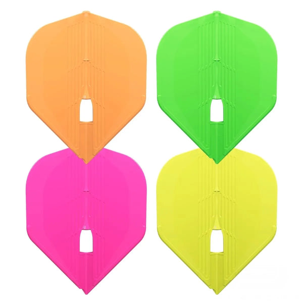 L-Style Darts L-Flight PRO KAMI L1 Neon Flights-1-Green-Premier Darts
