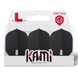 L-Style Darts L-Flight PRO KAMI L1 Flights-5-Black-Premier Darts