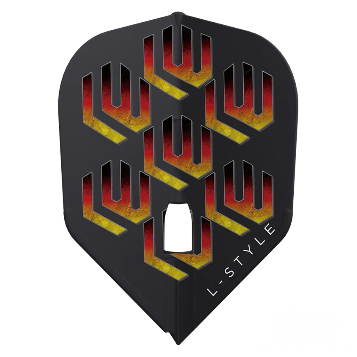 L-Style Darts L-Flight PRO L3 Lukas Wenig V1 Black Flights