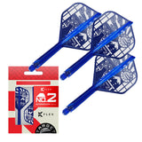 Target Japan 2026 Limited Edition K-Flex Flight System No2-8-Intermediate-Premier Darts