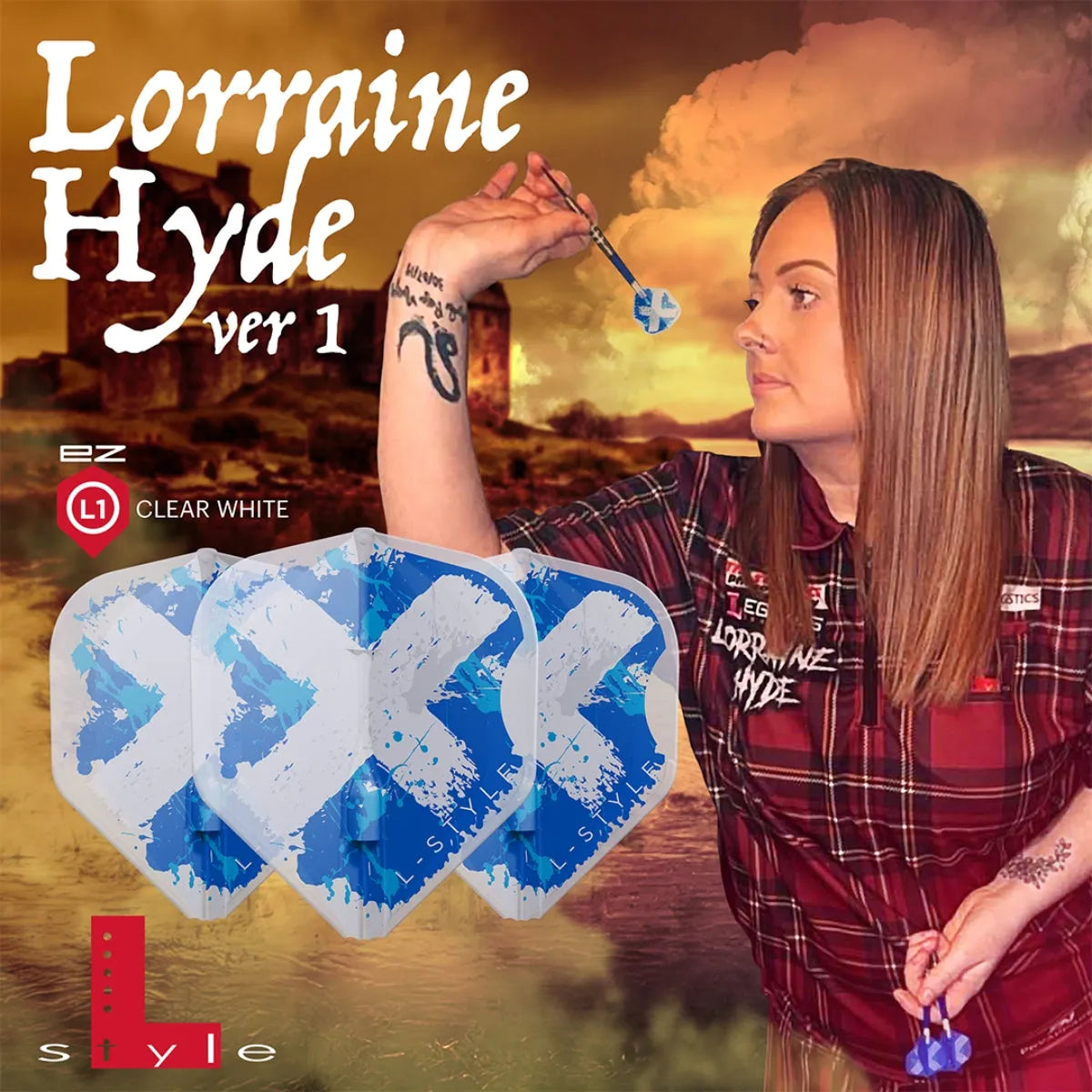 L-Style - L-Flights EZ L1 Lorraine Hyde - Clear White