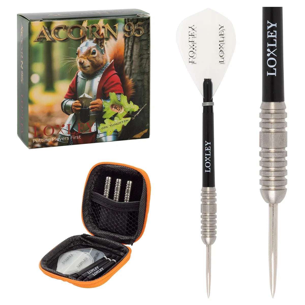 Loxley Acorn 95 95% Tungsten Steel Tip Darts