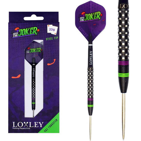 Loxley Davy Proosten The Joker 90% Tungsten Steel Tip Darts