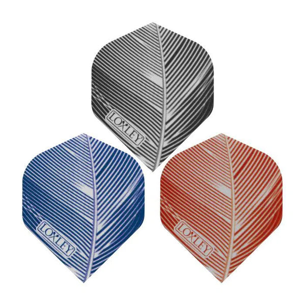 Loxley Feather Standard Flights No2-1-Blue-Premier Darts
