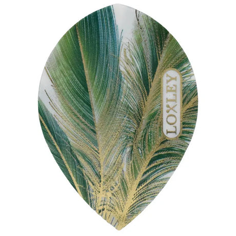 Loxley Gold Feather Flights Pear