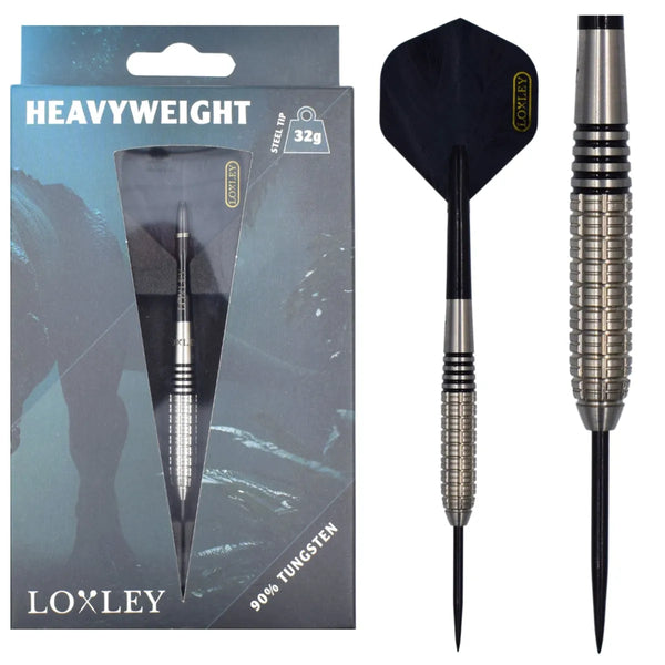 Loxley Heavyweight 90% Tungsten Steel Tip Darts-1-32 GRAM-Premier Darts