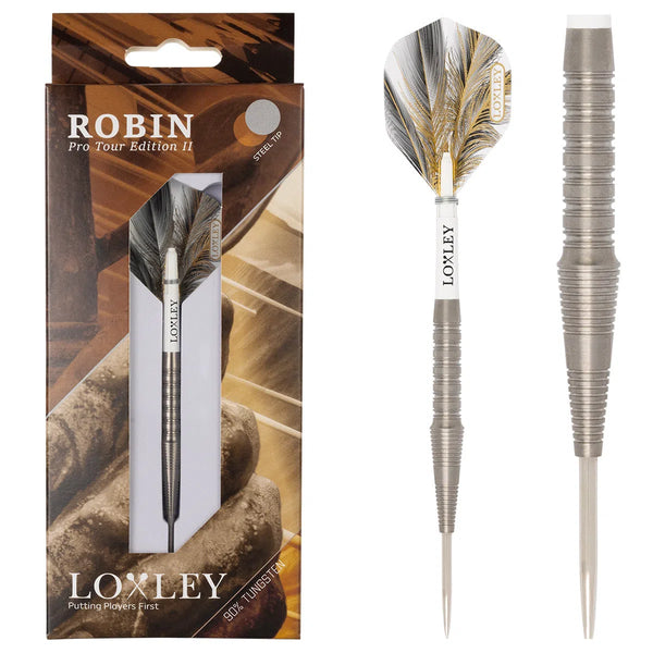 Loxley Robin Pro Tour Model 2 90% Tungsten Darts-1-22 GRAM-Premier Darts