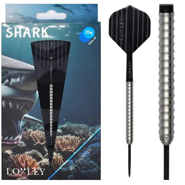 Loxley Shark 90% Tungsten Steel Tip Darts-1-23 GRAM-Premier Darts