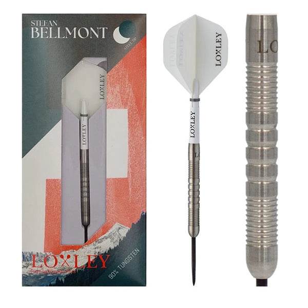 Loxley Stefan Bellmont 90% Tungsten Steel Tip Darts-1-18.5 GRAM-Premier Darts
