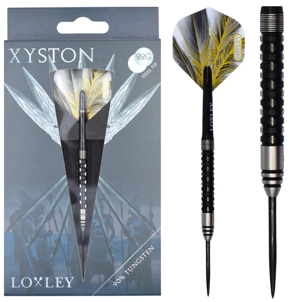 Loxley Xyston 90% Tungsten Steel Tip Darts-1-22 GRAM-Premier Darts